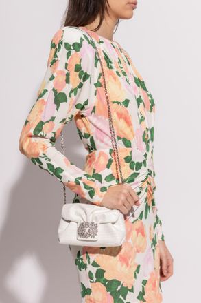 Roger Vivier Clutch Bag Micro, Womens, White