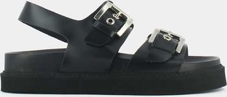 Jonak Leren sandalen, dikke zool