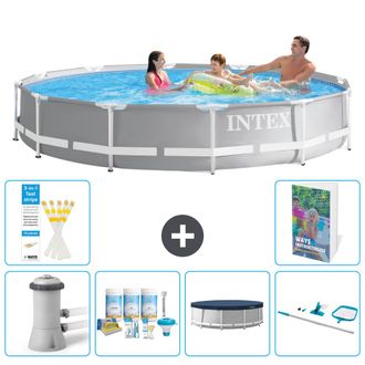 Intex Piscina Prism Frame Redonda - 366x76 Cm - 7-piezas S336