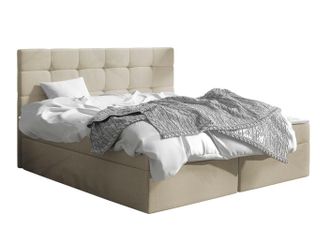 Mirjan24 Mobilier1 - Cama Continental Comfivo 196, Manila 02, Doble, Continental, 160x200, Tapiz, Somieres, 163x206x112cm