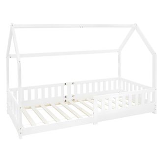 ML Design Cama infantil tipi 90 x 200 cm color blanco con colch&oacute;n espuma fr&iacute;a