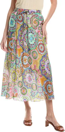 Johnny Was Kiki Silk Skirt