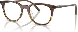 Oliver Peoples 49mm Rectangle optical glasses in Brown at Nordstrom