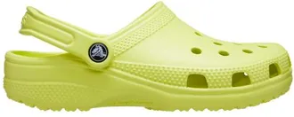 Crocs Womens Classic Clogs - Shoes Yellow/Yellow Size 08.0