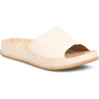 Kork-ease Tutsi Slide Sandal in Natural at Nordstrom, Size 10
