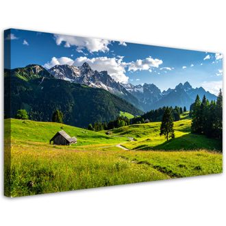 Feeby Impresi&oacute;n De Imagen, Paisaje Monta&ntilde;as Valles Naturaleza, 120x60