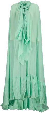 Blumarine Dames, Jassen, Groen, Maat: 2XS Viscose