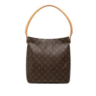 Louis Vuitton Pre-owned Shoulder Bags, female, Brown, Size: ONE SIZE Pre-owned Looping GM