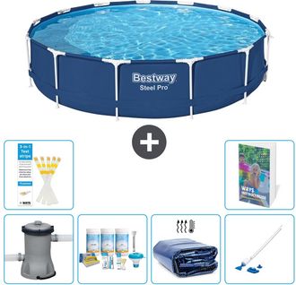 Bestway Piscina Bestway Steel Pro Redonda - 396x84 Cm - 7-piezas S310