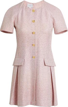Giambattista Valli Abito corto con tasche e bottoni - Rosa