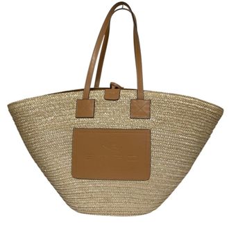 Etro Brown Tote Bag (Pre-Owned)