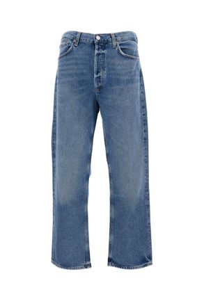 A Gold E Classic 5-Pocket Light Blue Straight Leg Jeans