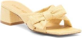 Stuart Weitzman Sofia 45 Slide Sandal in Wheat at Nordstrom Rack, Size 7.5
