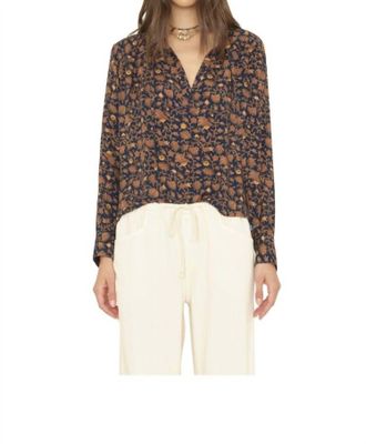 Xirena Monika V Neck Top In Golden Rod