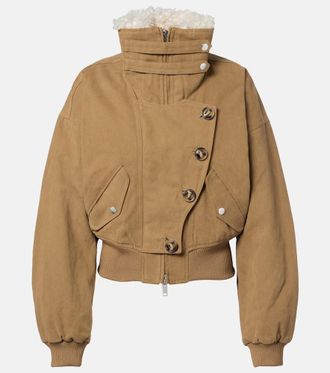 Isabel Marant Oana cotton twill jacket