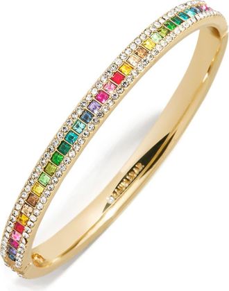 BaubleBar Helena Crystal Bangle in Multi at Nordstrom