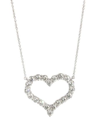 Tiffany & Co. Large Heart Platinum 2.00 ct. tw. Diamond Pendant (Authentic Pre-Loved)