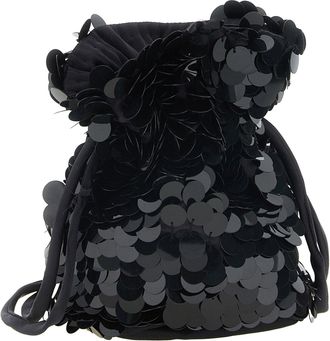 P.A.R.O.S.H. Gipsy Shoulder Bag - Black