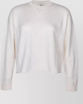 Autry wool cashmere crewneck sweatshirt