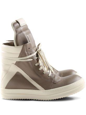 Rick Owens Porteville Geobasket sneakers - women - Calf Leather - 35 - Brown