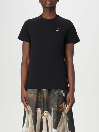 Moschino T-shirt in cotone con mini logo Moschino Couture