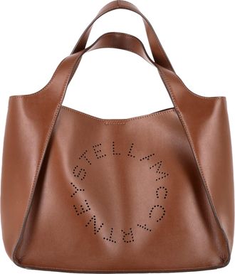 Stella McCartney Stella McCartney Pre-owned Womens Handle Bag in Brown Vegan Leather - Mocha - One Size