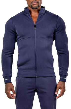 Maceoo Martyr0003 Zip-Up Sweatshirt in Blue at Nordstrom, Size 5