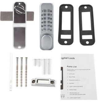 OEM Cerradura Digital De Aleaci&oacute;n De Zinc - Seguridad Para Puertas De Garaje - Combinaci&oacute;n De 1 A 11 D&iacute;gitos - Resistente A La Intemperie