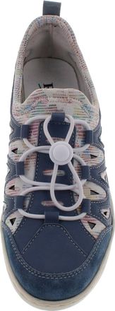 Reflexan Slipper REFLEXAN, Damen, Gr. 36, jeansblau, Glattleder, Nubukleder, Textil, Veloursleder, Schuhe Slipper