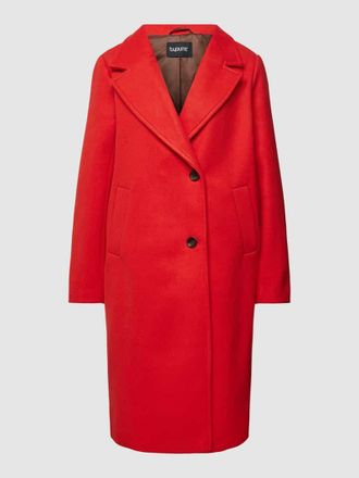 b.young B.Young Kurzmantel mit 2-Knopfleiste Modell Cilia in Rot, Gr&ouml;&szlig;e 42