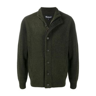Barbour C&aacute;rdigan Maglia Seaweed - Knitwear - Hombre - Verde - XL