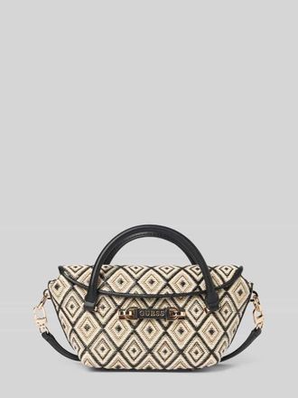 Guess Bauchtasche mit Viskose-Anteil Modell Sophia in Black, Gr&ouml;&szlig;e 1