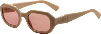 Longchamp Womens 52mm White Sunglasses