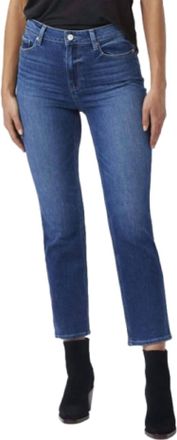 Paige Cindy Straight Leg Jeans In Roam Distressed