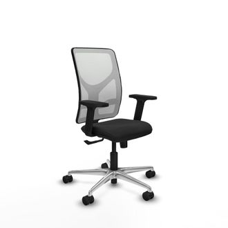 Piqueras y Crespo Silla Oficina Piqueras Y Crespo Motilla Negro Ajustable C&oacute;moda
