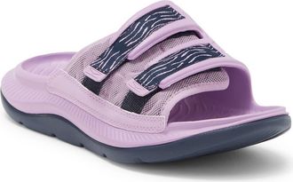 Hoka One One Gender Inclusive Ora Luxe Slide Sandal in Violet Bloom /Outerspace at Nordstrom Rack, Size 15 Womens / 13 Mens