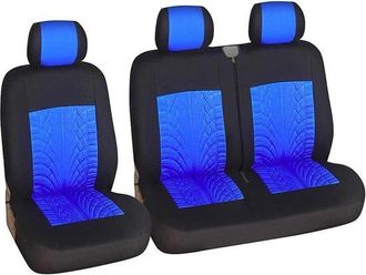 OEM Fundas Universales Para Asientos De Coche, Fundas Para Asientos 2+1, Poli&eacute;ster Repelente Al Agua, Ajuste Universal, Gris