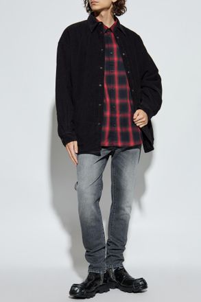 Diesel Jacket S-BAGGY-PADD-HGBK, Mens, Black