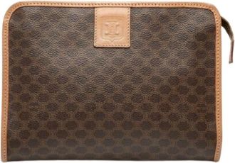 Celine Pre-owned Clutches, female, Brown, Size: ONE SIZE Pre-owned Vintage Clutch