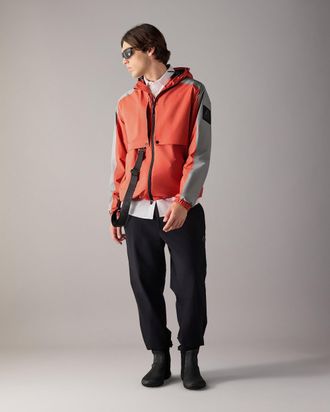 Moose Knuckles Mens Knox Packable Rain Jacket