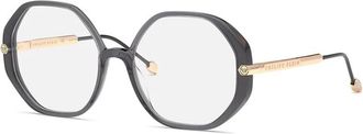 Philipp Plein Demo Geometric Ladies Eyeglasses VPP053S 0705 56