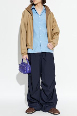 Marni Shirt With Logo, Mens, Blue