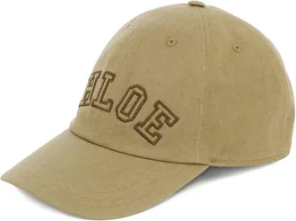 Chlo&eacute; Cappello da baseball con logo Chlo&egrave;