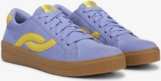Ryk&auml; Viv Next J4745F1400 Sneakers Womens Blue Yellow Lace-Up Shoes DWA2147