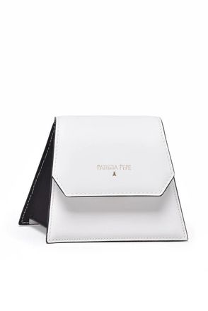 Patrizia Pepe Mini Shoulder Bag Leather - White