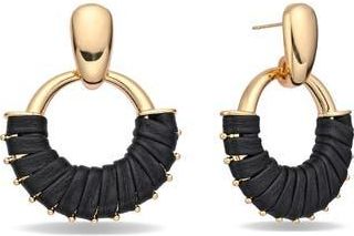 Eye Candy Los Angeles Hana Statement Knocker Earrings in Gold at Nordstrom Rack