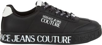 Versace Jeans Couture Stijlvolle Sneaker voor Heren - Heren - Sneakers - Zwart - 42 EU - Schoenen