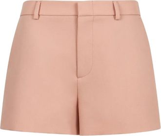 Gucci tailored shorts - women - Mohair/Wool - 44 - Pink