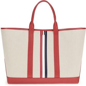 Thom Browne Canvas Tote Bag