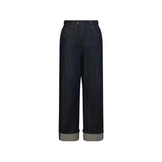 Thom Browne Selvedge Denim Jeans - Dames - Jeans - Blauw - Maat: XS Denim